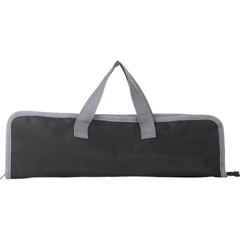 GILIAN sada nářadí na grilování v pouzdře z netkané textilie GILIAN sada nářadí na grilování v pouzdře z netkané textilie